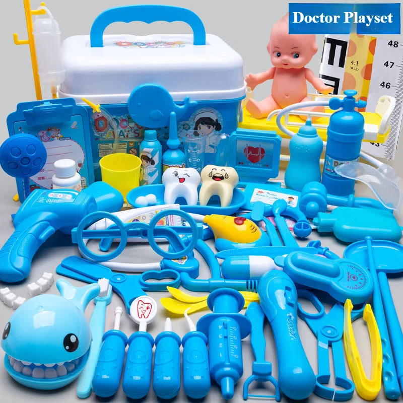 Juego de médico para niños – Kit de rol con estetoscopio