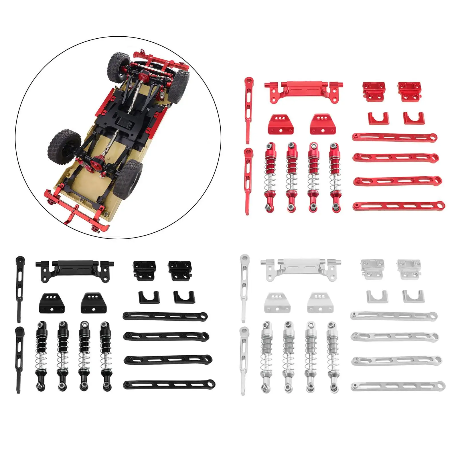 MN82 Pro Soporte de amortiguador RC - imagen 5