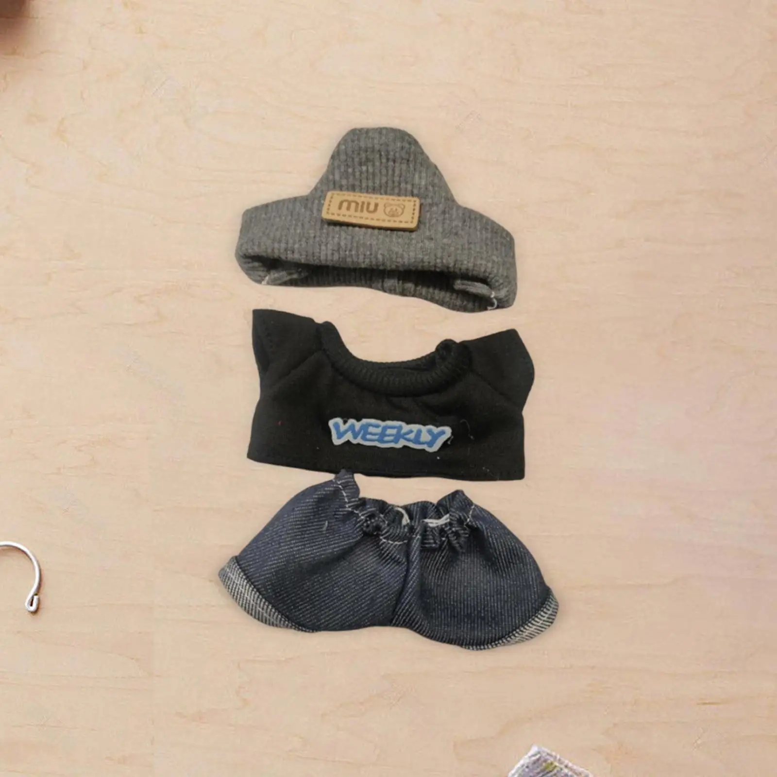 Dolls Clothes Fashion Comfortable Cartoon Dolls Accessories Outfits DIY for 15-17cm Dolls Girl Dolls Dress up New Year Gifts