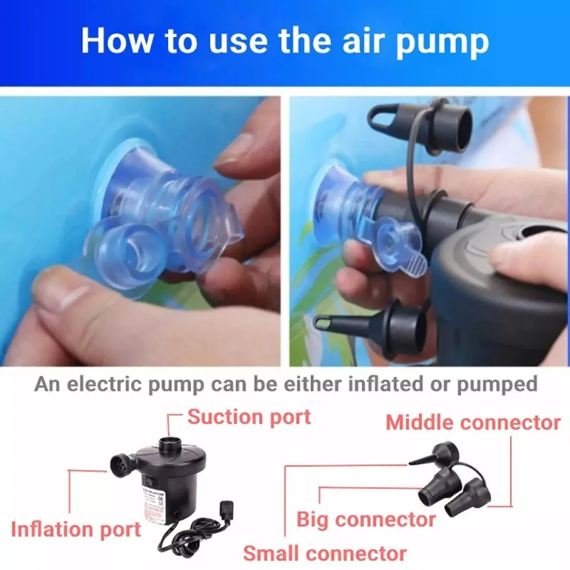 Hinchador eléctrico rápido para inflar juguetes infantiles - imagen 5