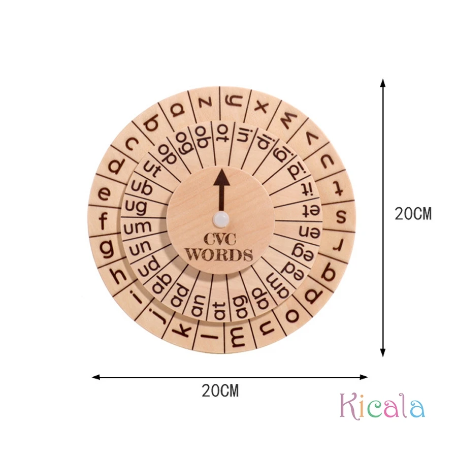Juguetes educativos Montessori para niños, juego de rompecabezas de palabras de ortografía de madera, palabras CVC, alfabeto inglés, juguetes de bloques de aprendizaje de ortografía - imagen 4