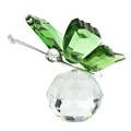 green butterfly