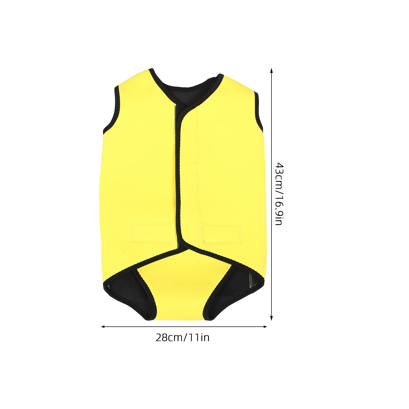 Traje de baño de una pieza cálido protector para niños pequeños, traje de baño elástico y agradable para la piel, chaleco de natación para niños y niñas - imagen 2
