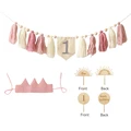4Pc Pink Tassel