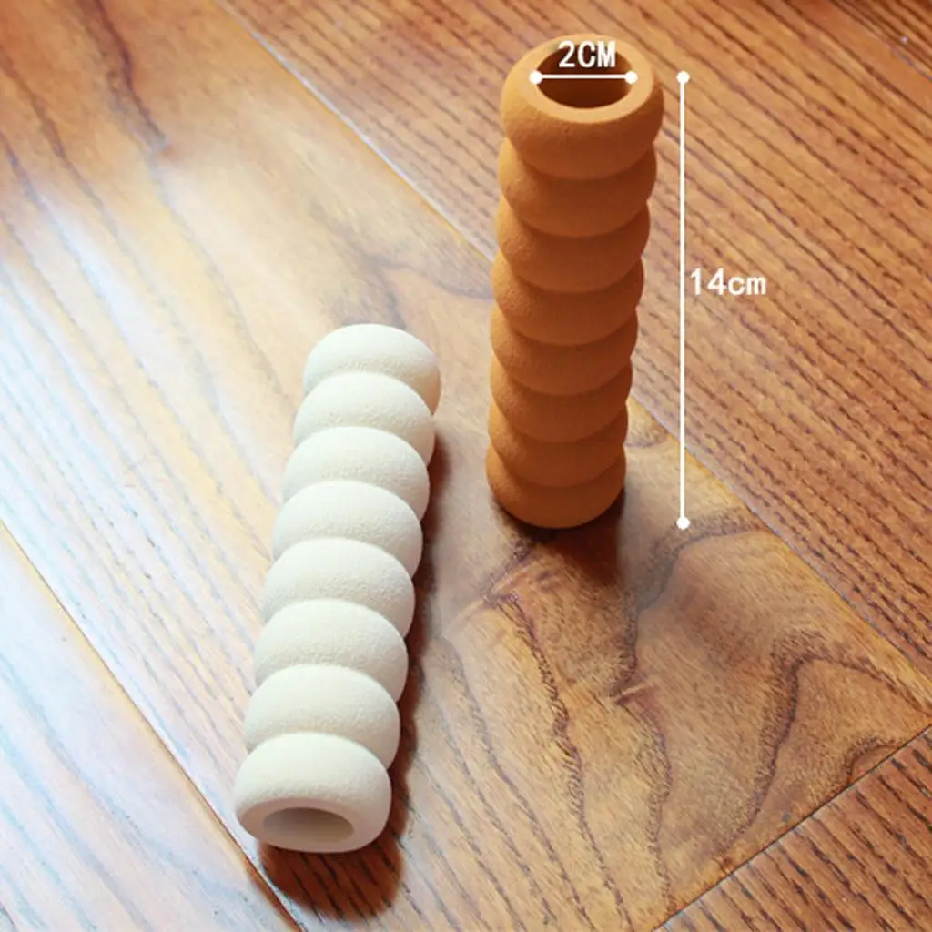 Phenovo Door Handle Covers Kids Doorknob Crashproof for Baby White 