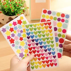 Pegatinas recompensa para niños - Flores, estrellas y corazones