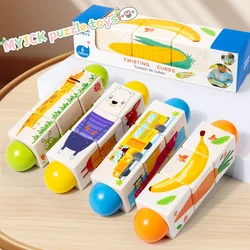 Puzzle 3D de madera animales niños