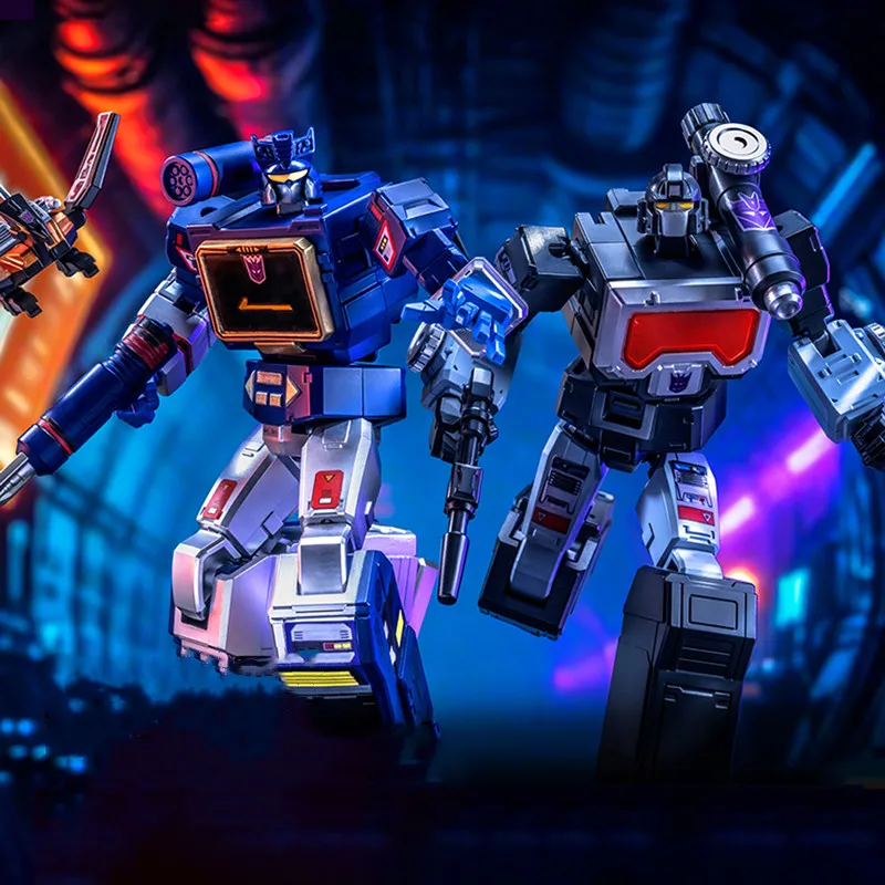 Transformación Soundwave Spyglass empuje Dirge Ramjet figura de acción modelo juguetes de ensamblaje Robot adorno de escritorio regalos de cumpleaños - imagen 5
