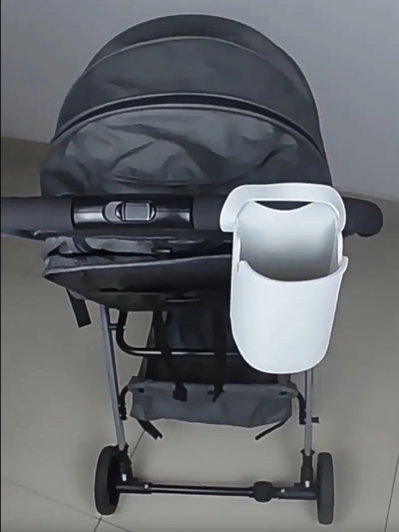 Portavasos de silicona para cochecito de bebé, portavasos para bicicleta, silla de ruedas, cochecito, Scooters, fácil instalación, soporte multifuncional - imagen 3