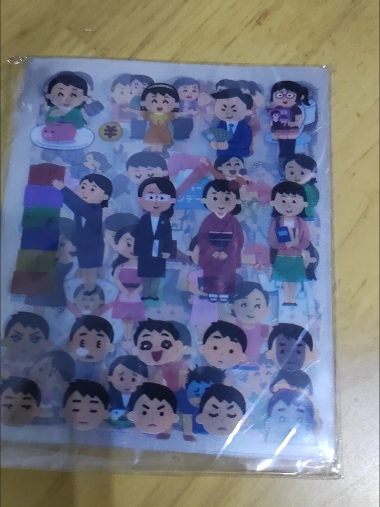 Pegatinas estilo japonés de dibujos animados para manualidades - imagen 3