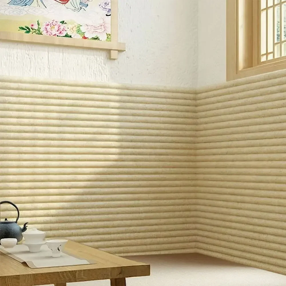 Tira anticolisión de 20x200cm, Protector de esquina autoadhesivo grueso, pegatina de pared de espuma suave para pelar y pegar, mesa de comedor - imagen 4