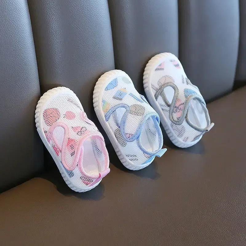 Zapatos primeros pasos bebé unisex sandalias antideslizantes - imagen 4