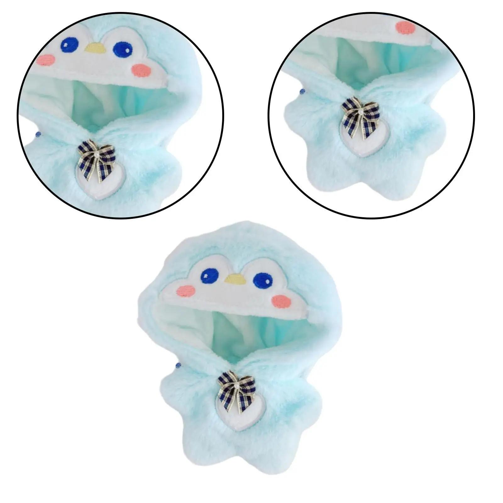 6.69inch Doll Clothes Jumpsuit for Kids Educational Girl Doll Clothes Dress