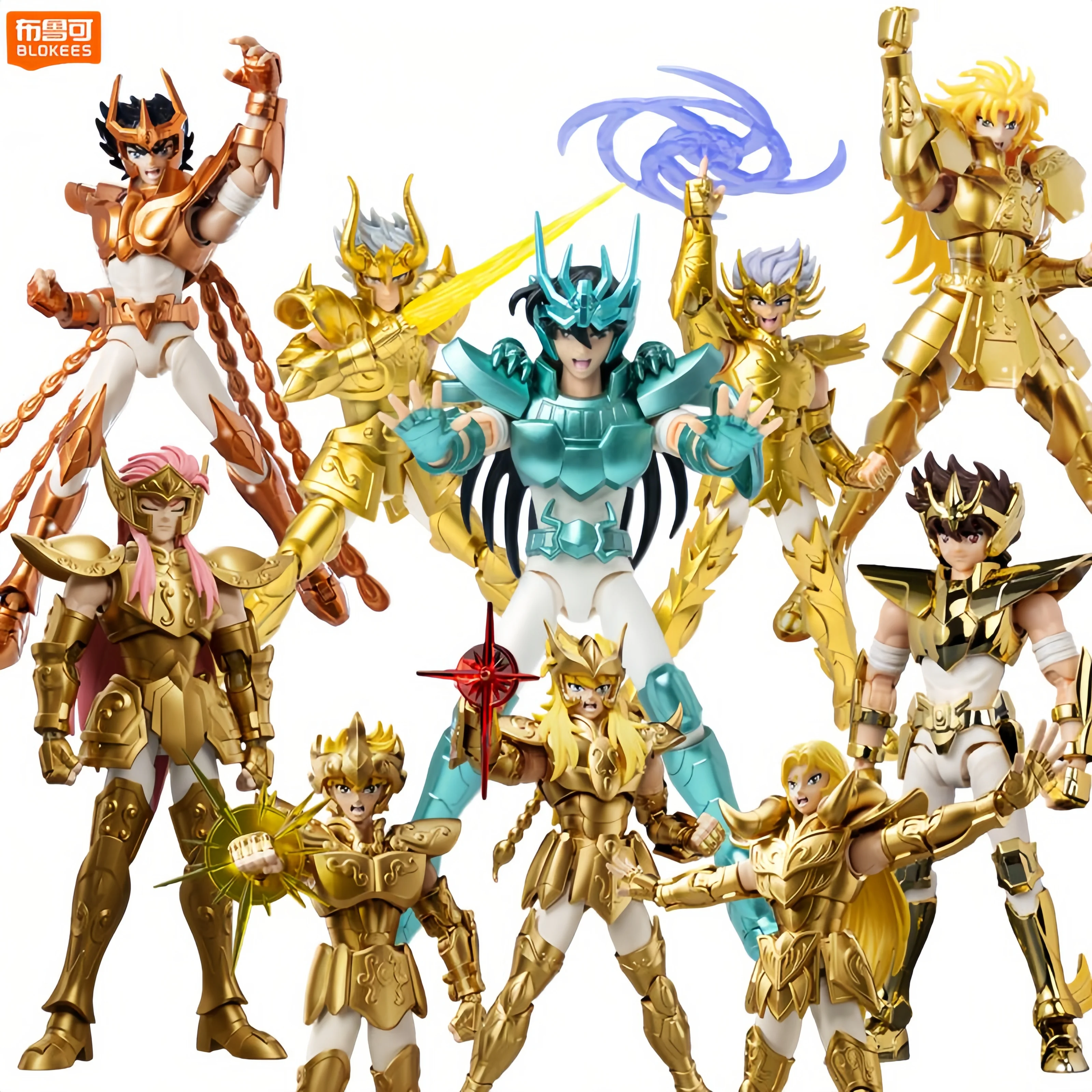 Blokees Figuras Santos de Oro Saint Seiya – Caballeros del Zodíaco - imagen 3