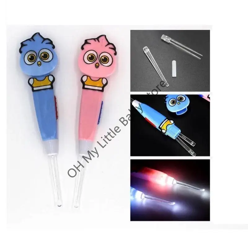 Removedor cera para los oídos con iluminación LED, tapones para los oídos luminosos extraíbles, Herramientas limpieza - imagen 3