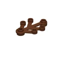 200pcs brown