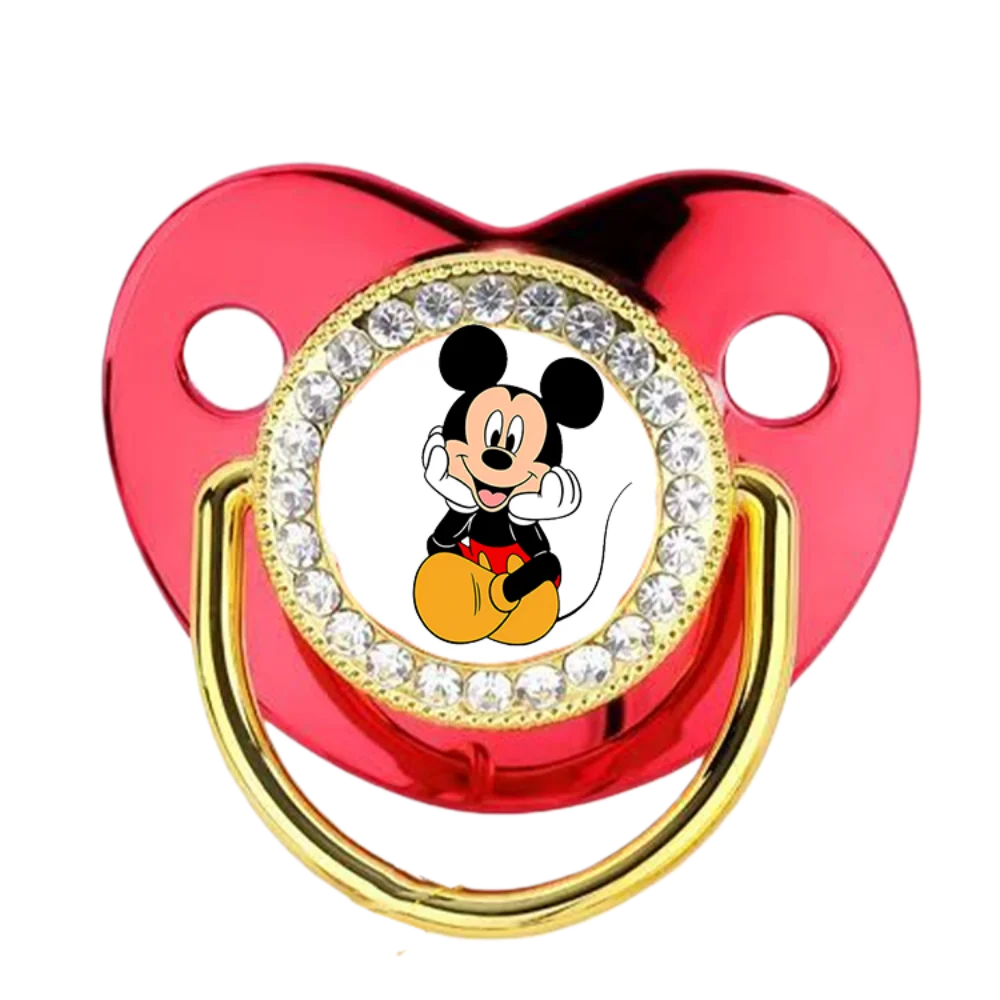 Chupete rojo brillante de 0-6M, chupete de silicona sin BPA para el soporte del pezón y el pezón de silicona del bebé Chupete - imagen 2