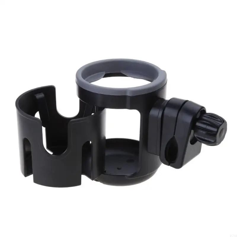 Portavasos universal para cochecito mejorado D7YD, rotación 360°, portabotellas 2 en 1 para 2 tazas, fácil duradero - imagen 5