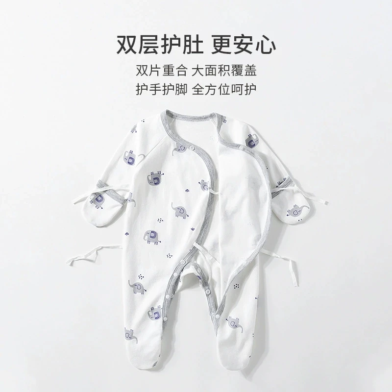 Conjunto de 2 piezas de primavera y otoño para recién nacidos, peleles informales de algodón de manga larga con dibujos animados para niño, monos, ropa de Boutique para bebé BC641 - imagen 5