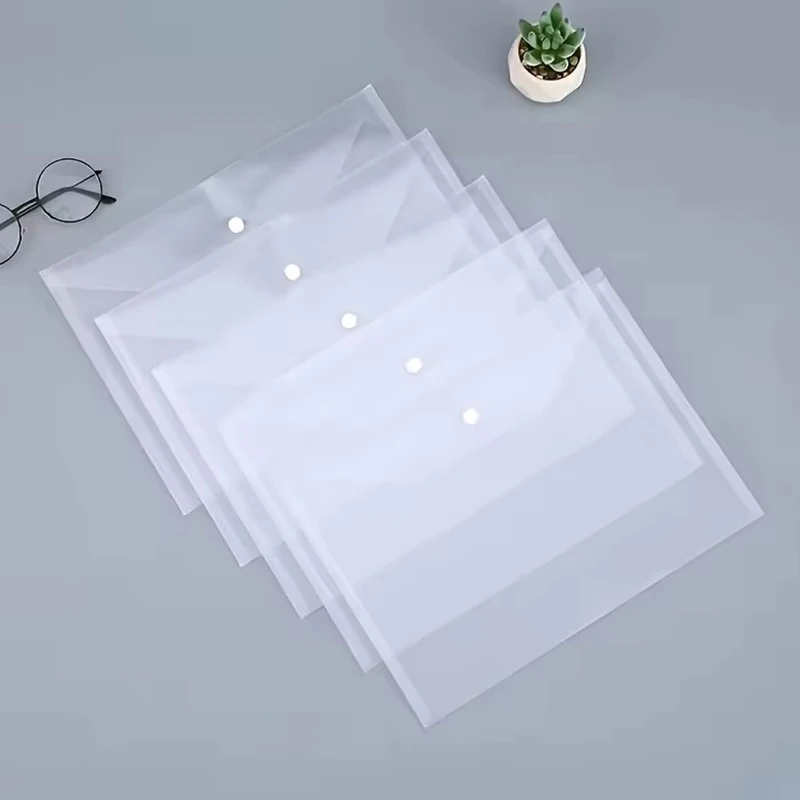 ZYF Carpetas transparentes A4 – Bolsas de documentos impermeables