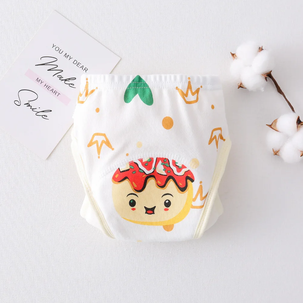 Pantalones de entrenamiento impermeables para bebé, bragas de algodón lavables, pantalones cortos, ropa interior cambiante - imagen 5