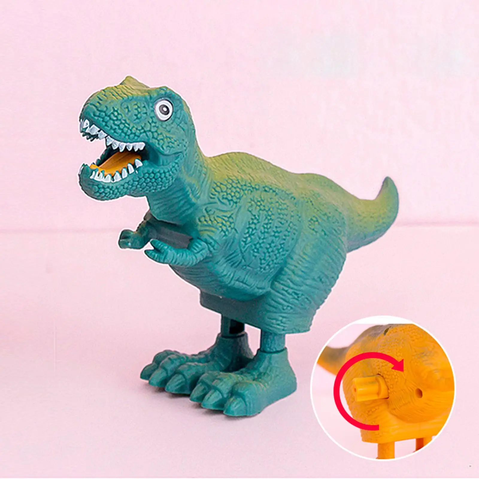 Wind up Dinosaur Toy Novelty Toy Walking Clockwork Dinosaur Toy for Theme Party Favors Birthday Gift Treasure Box Toy Halloween
