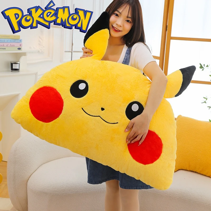 Peluche gigante Pikachu de Pokemon - Suave muñeca kawaii para niños - imagen 2