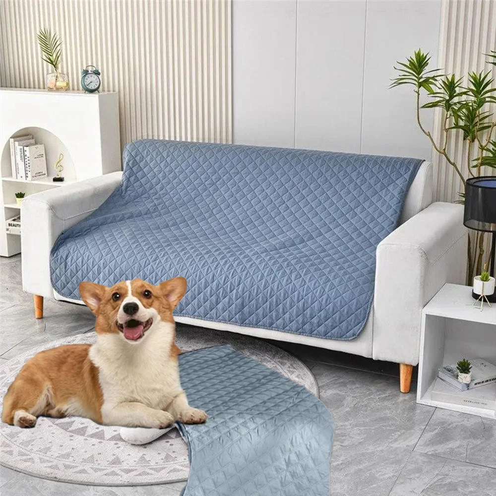 Funda de sofá impermeable para mascotas con respaldo antideslizante, Protector de muebles antideslizante para perros y niños, estera resistente a los arañazos para sofá del hogar - imagen 2