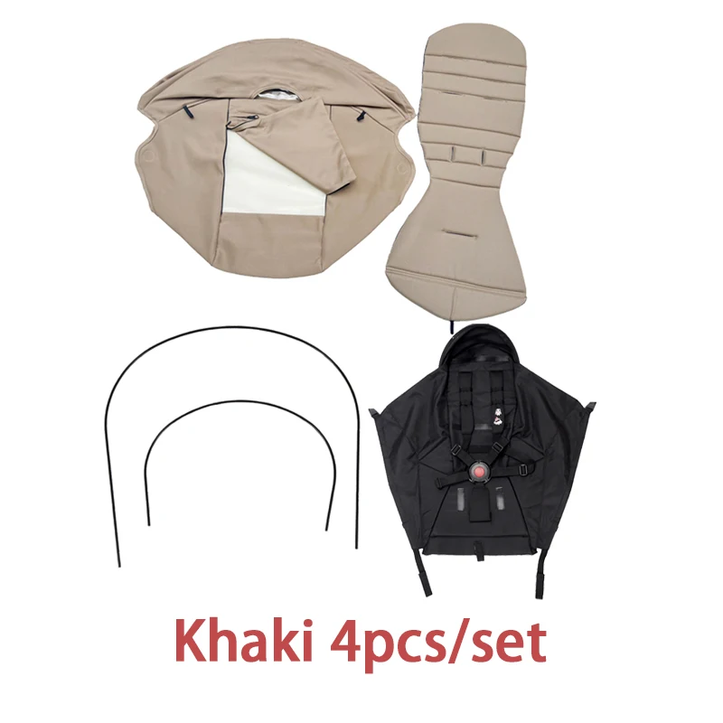 khaki 4pcs set
