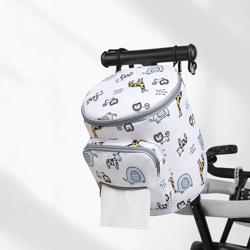 Bolsa con cremallera para cochecito de bebé – Gran capacidad - imagen 2