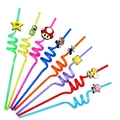 8pcs PVC Straws