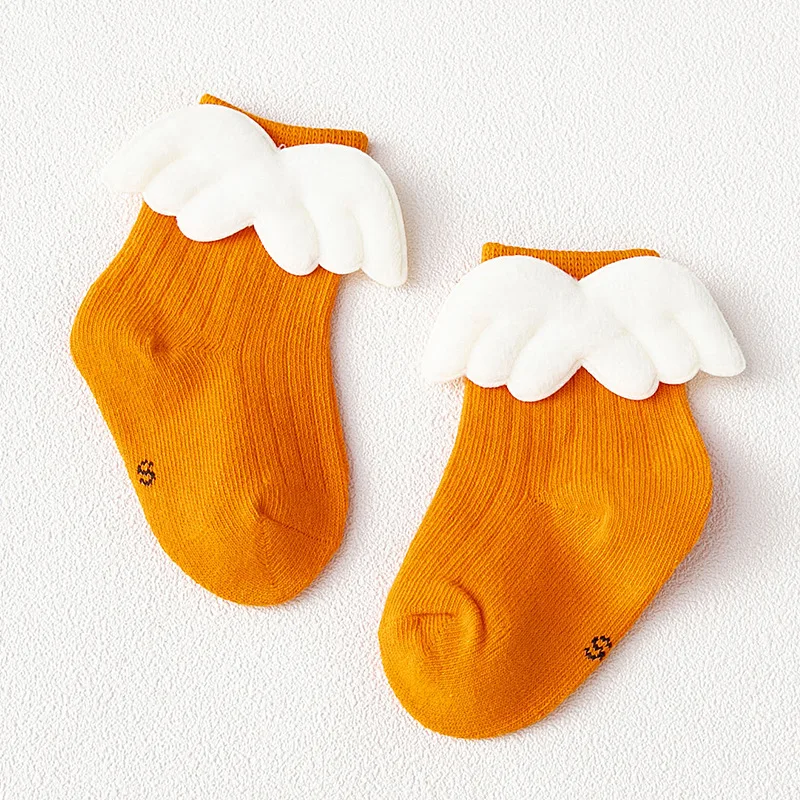 Calcetines coreanos Kawaii para niños y niñas, medias de tubo medio de dibujos animados, Color caramelo, recién nacidos - imagen 5