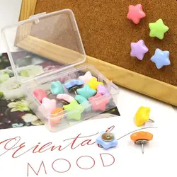 Chinchetas estrella 3D reutilizables para pizarra infantil