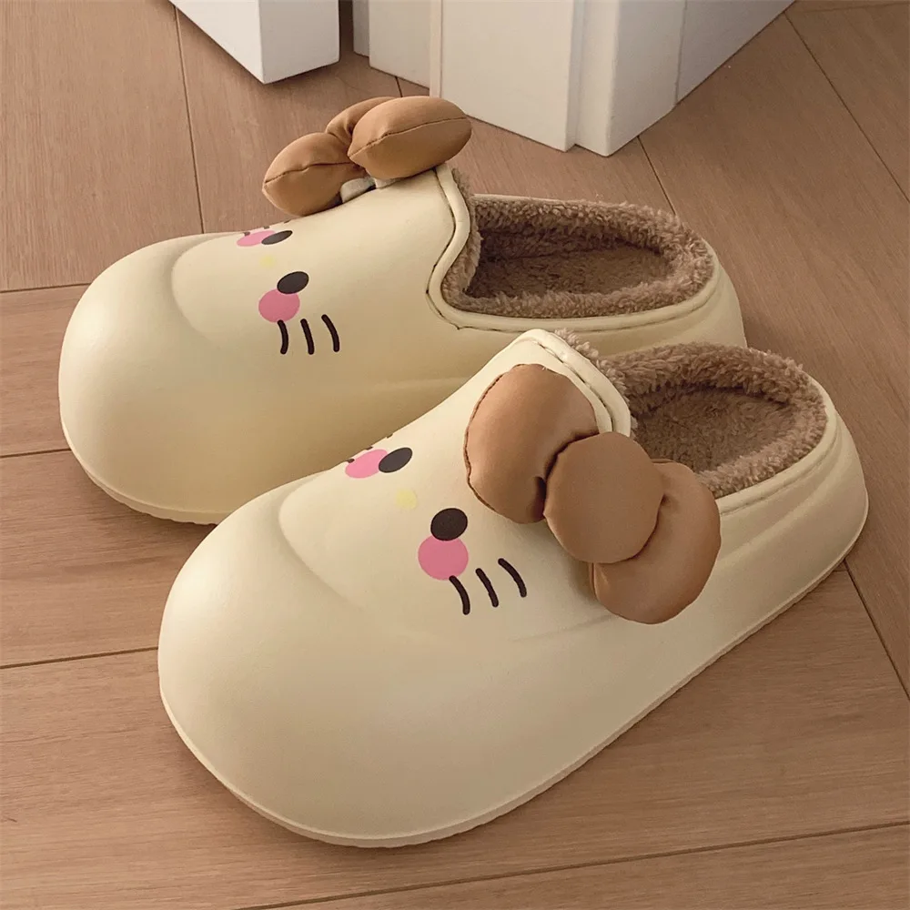 Pantuflas impermeables EVA suave para niña – Dibujos animados cálidos - imagen 2