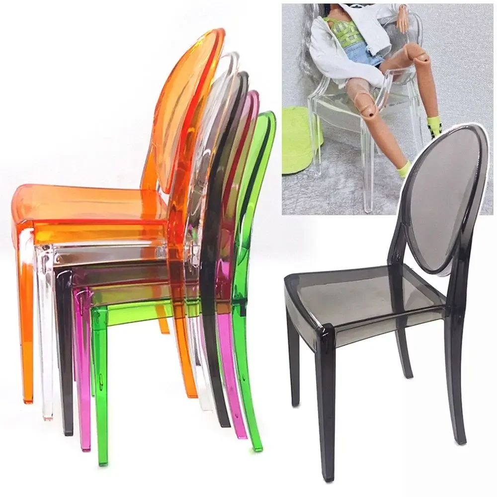 Muebles en miniatura para casa de muñecas – Accesorios multicolor 1/6 - imagen 4