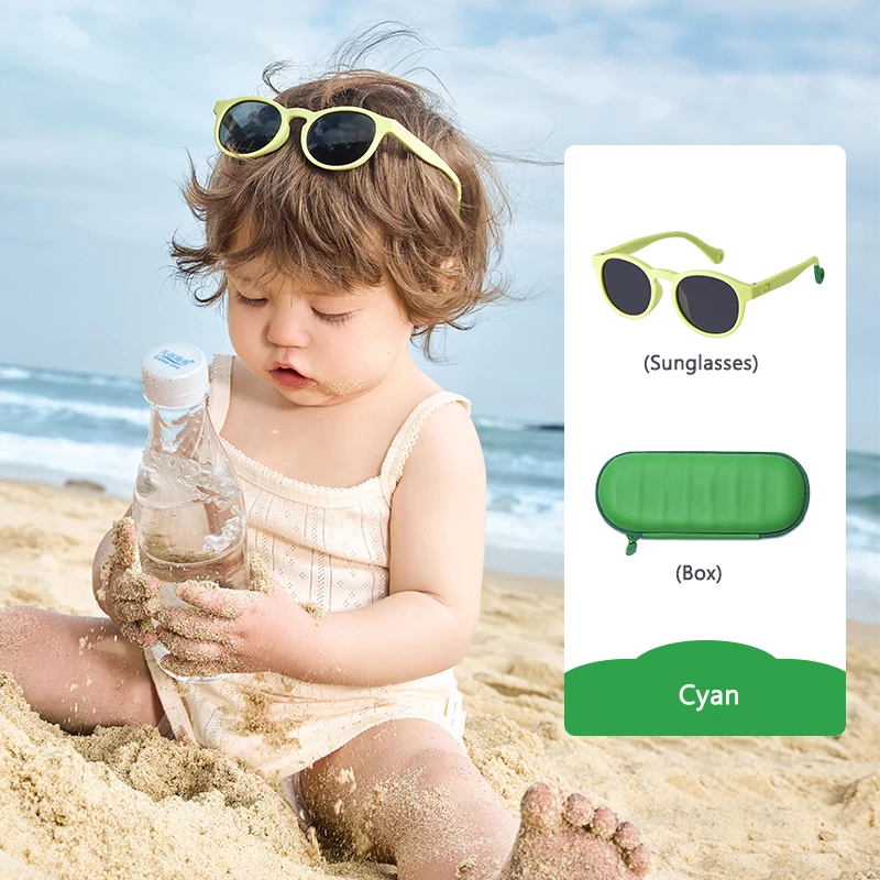 Gafas de sol bebé con montura flexible y protección UV - imagen 3