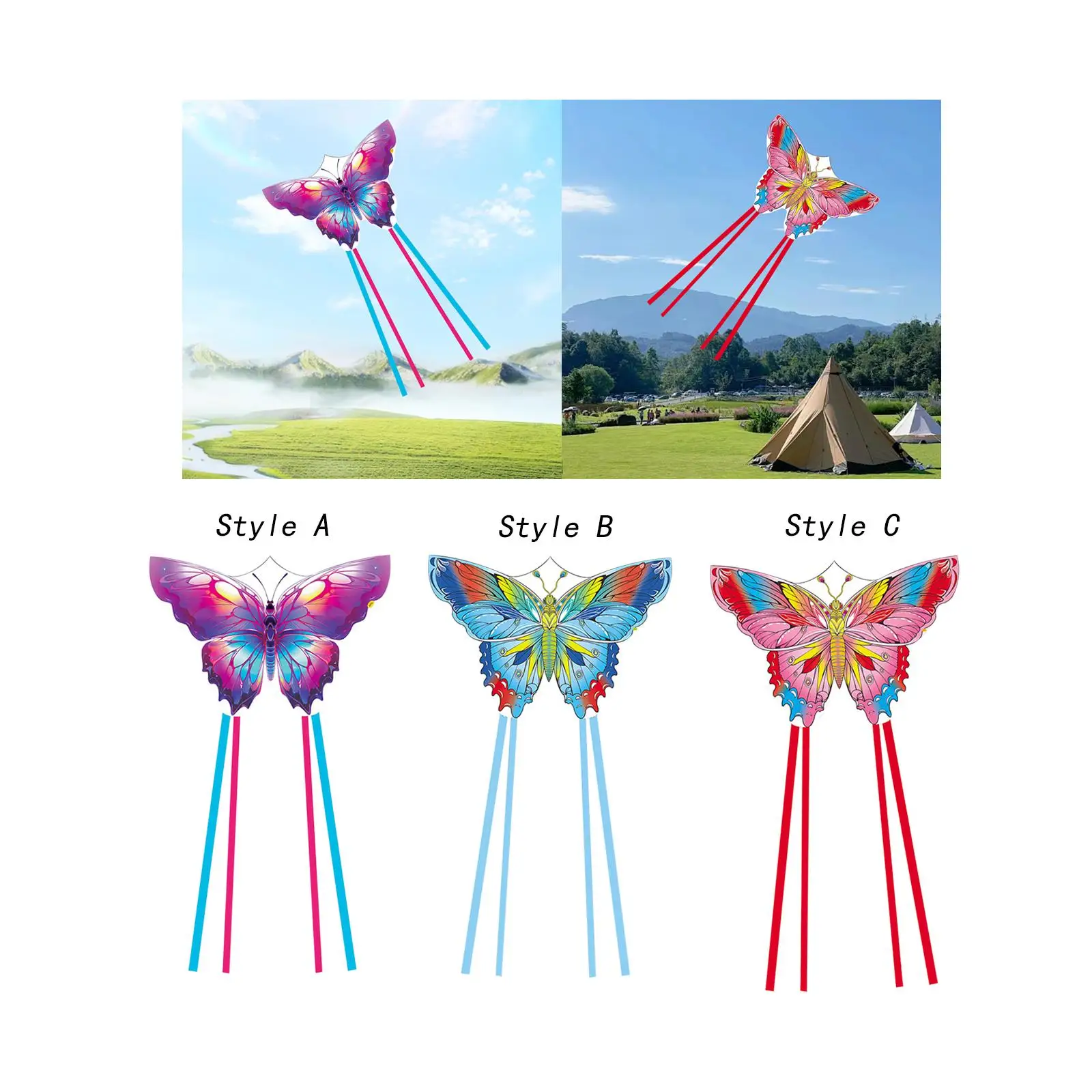 Huge Kite for Adults Kids Easy Flying Outdoor Fly Kite Game for Family Parties Outdoor Activities Lawn Beach Birthday Gift