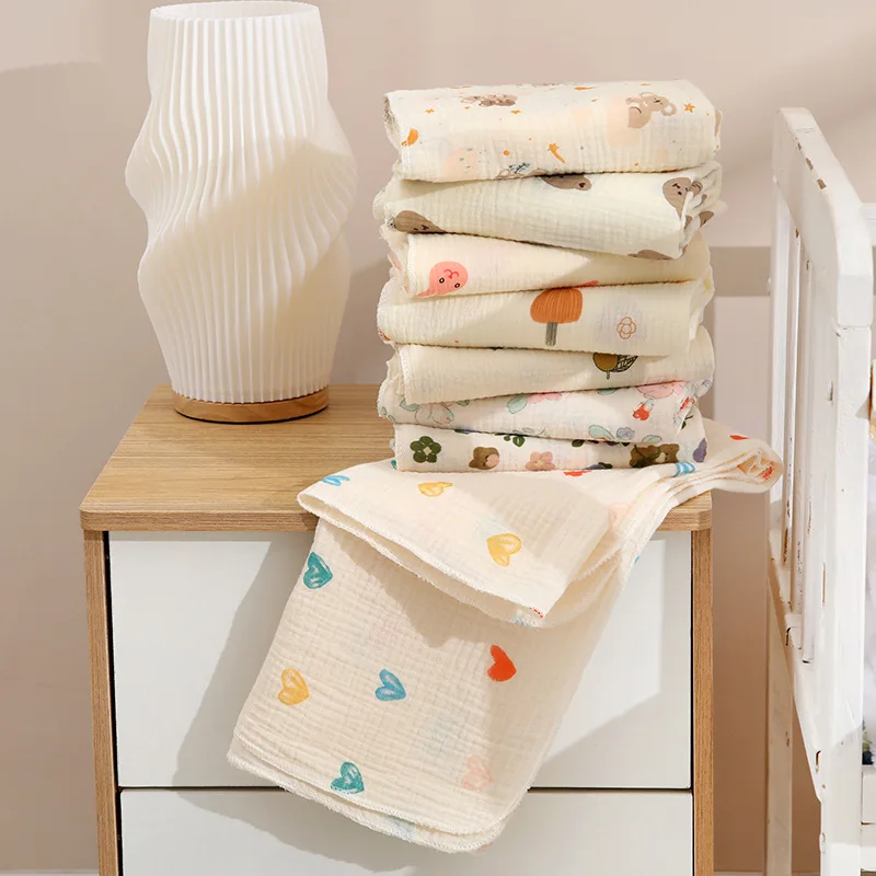 Manta de muselina de algodón para recién nacido – Baño y arrullo - imagen 5