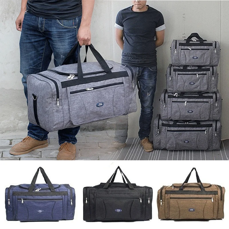Bolsa de viaje Oxford impermeable – Gran capacidad para negocios y fin de semana - imagen 3