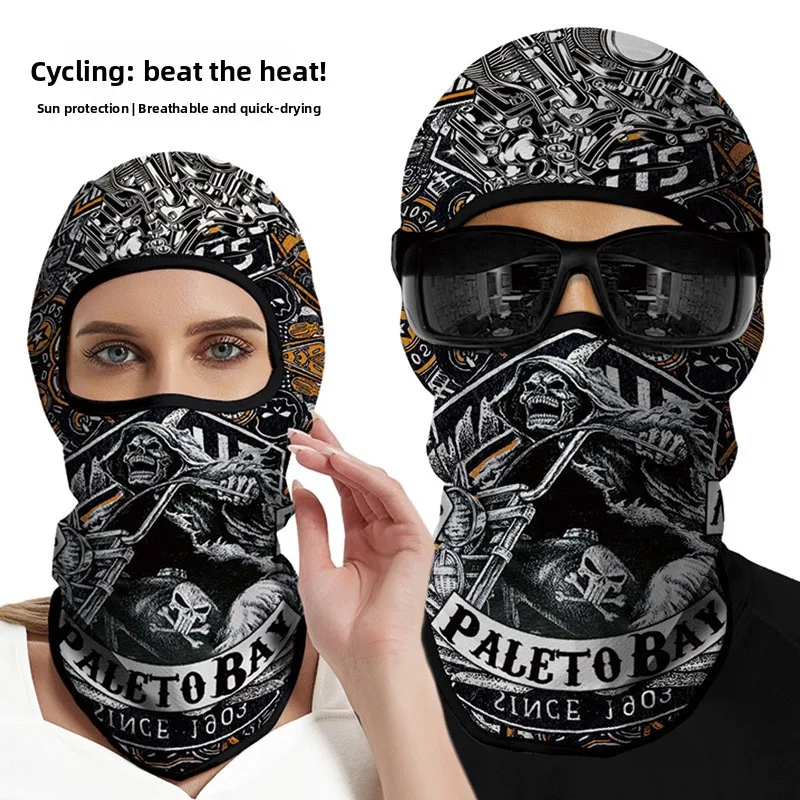 Máscara cara completa verano ciclismo