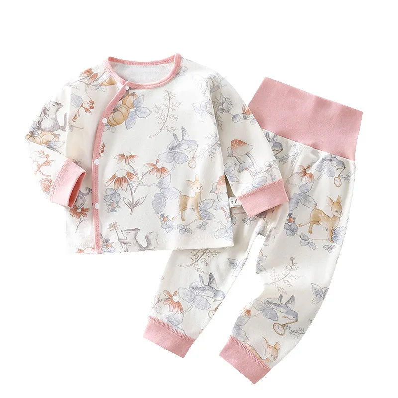Pijamas de algodón para bebé y niño – manga larga transpirables con dibujos - imagen 4
