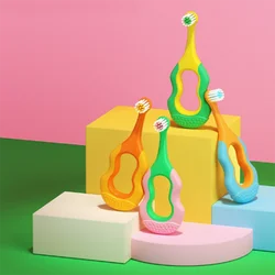 Cepillo de dientes infantil protección escalonada cerdas suaves