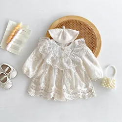 Milangel Body bebé con encaje floral – Estilo princesa elegante