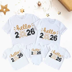Happy Conjuntos familiares de ropa a juego para padres e hijos
