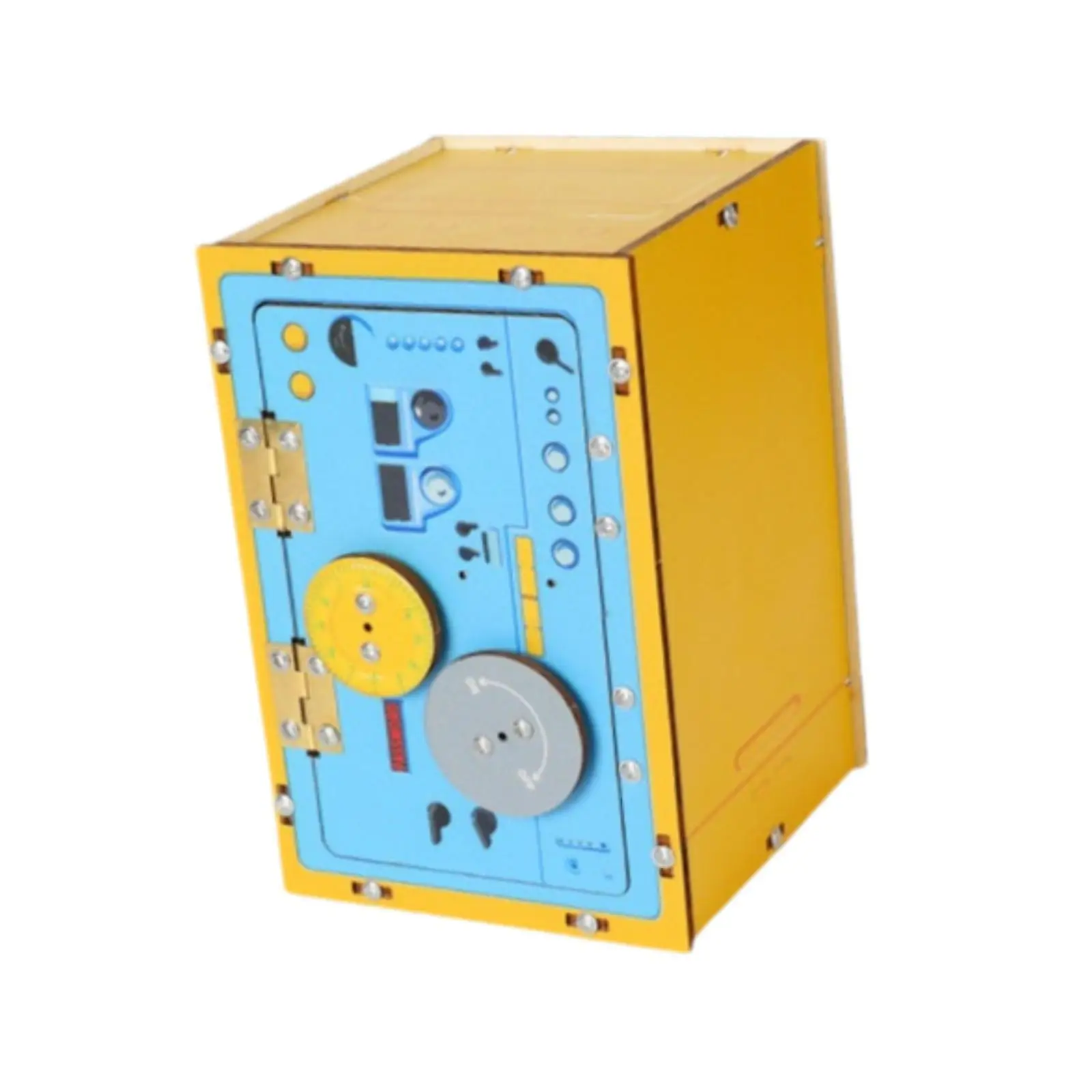Mechanical Password Box Developing Toy Handmade Craft DIY Science Experiment