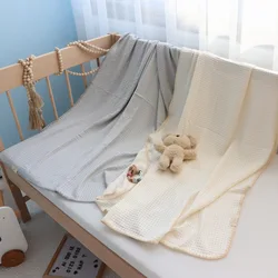 Manta de bambú para cuna de bebé – Tejido suave y transpirable