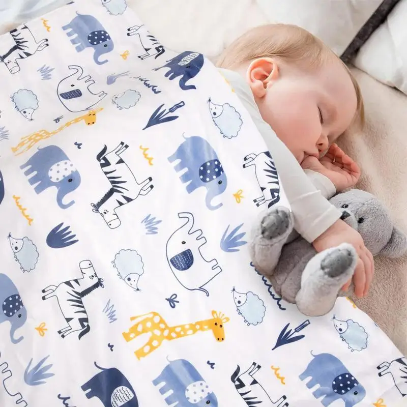 Mantas envolventes suaves y transpirables para guardería, suministros para guardería respetuosos con la piel para familiares, amigos, hogar, cumpleaños al aire libre, mamá - imagen 3