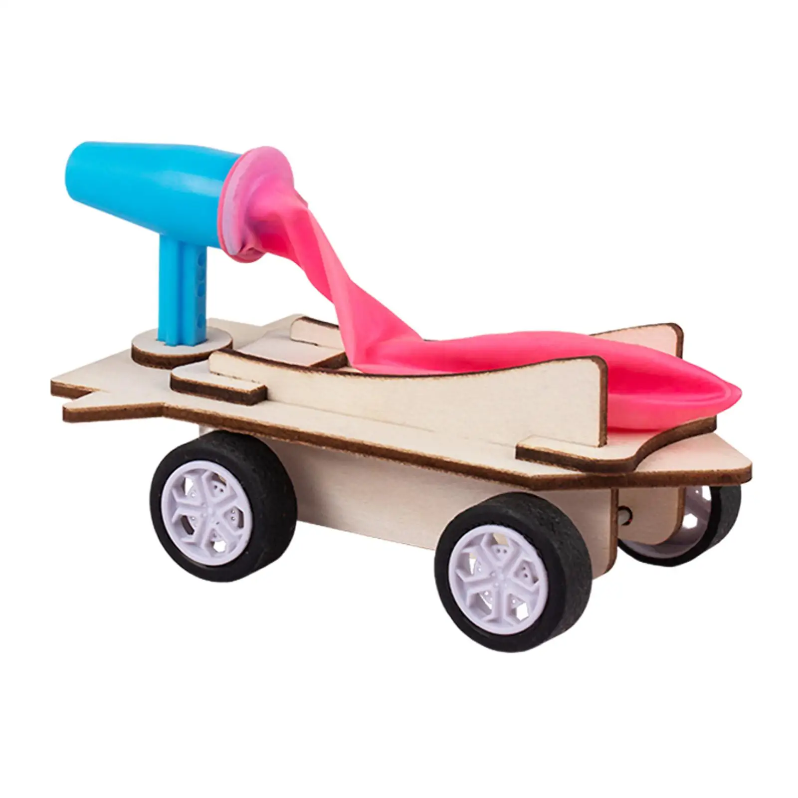 2X DIY Balloon Force Toy Physics Wooden Building for Adults and