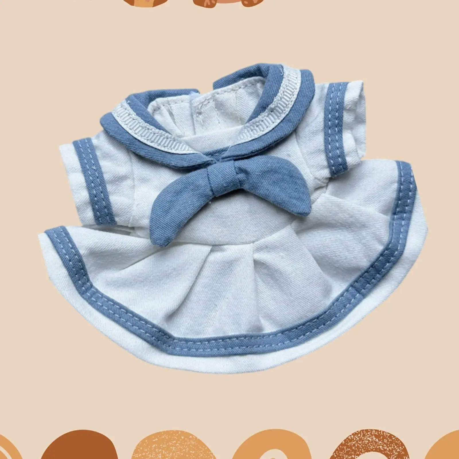 Dolls Dress Handmade Clothing for 10-15cm Dolls Dress up Thanksgiving Gifts