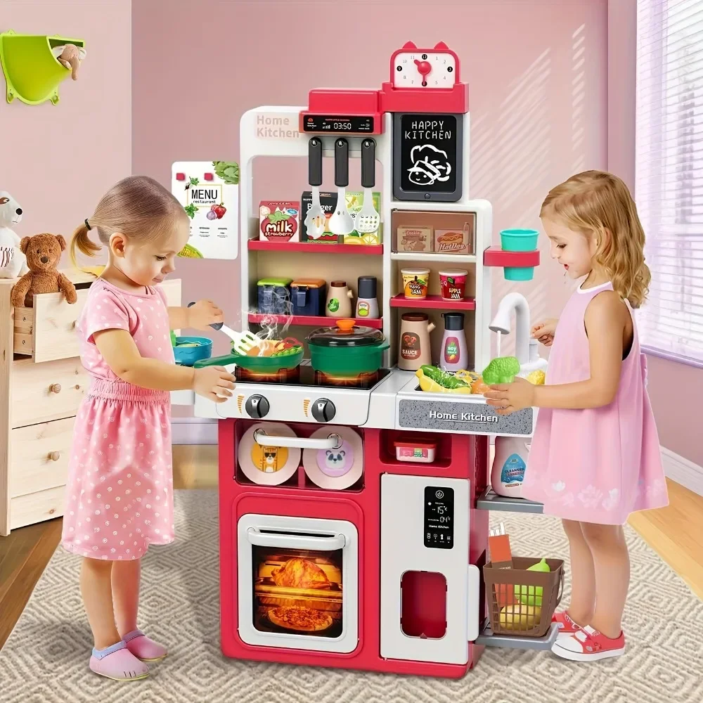 Cocina infantil con fregadero rociador, luces y sonidos - imagen 2